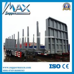 3 Axles Wood Transport Stake Semi Truck Trailer From China Factory