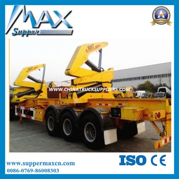 Container Side Loader Trailer/20FT 40FT Container Lift Trailer 