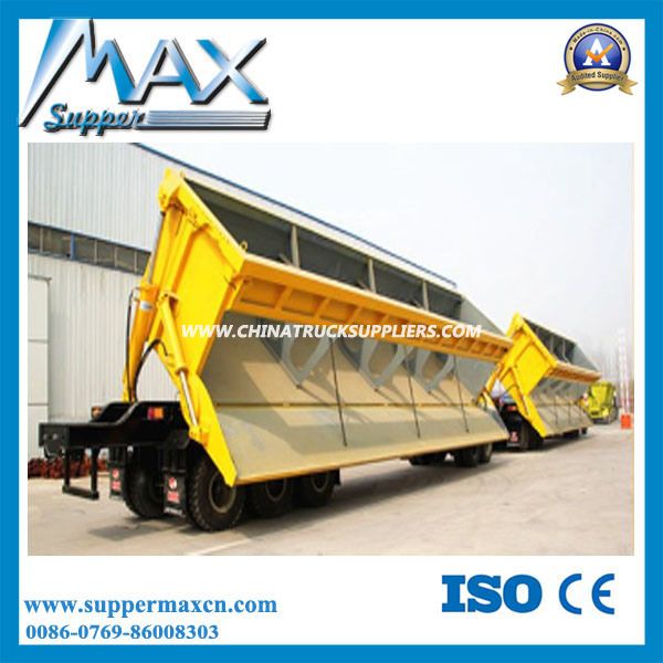 Cheap Popular Tri Axles 60tons Side Wall Semi Trailer 