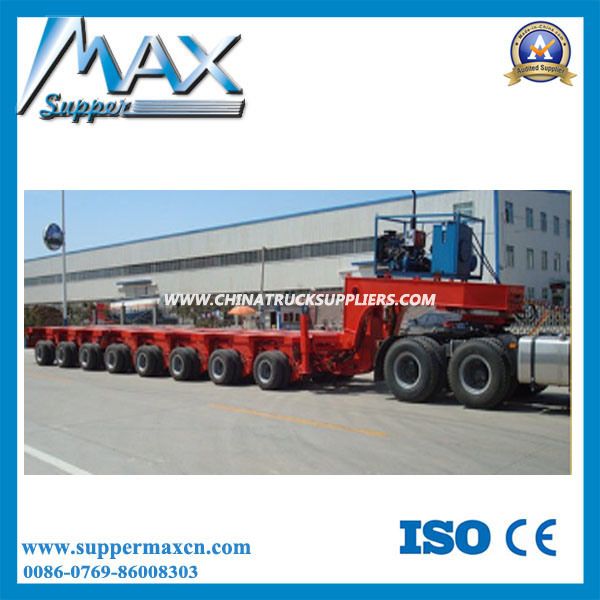 Super Duty Modular Trailer/Special Type Semi Trailer (dimensions customized) for Heavy Equipment Tra 