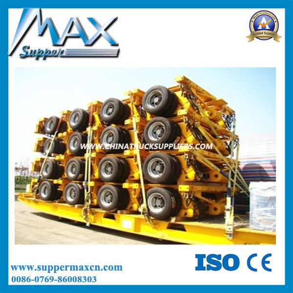 Multi Axles Hydraulic Walking Axles Heavy Duty Semi Trailer 