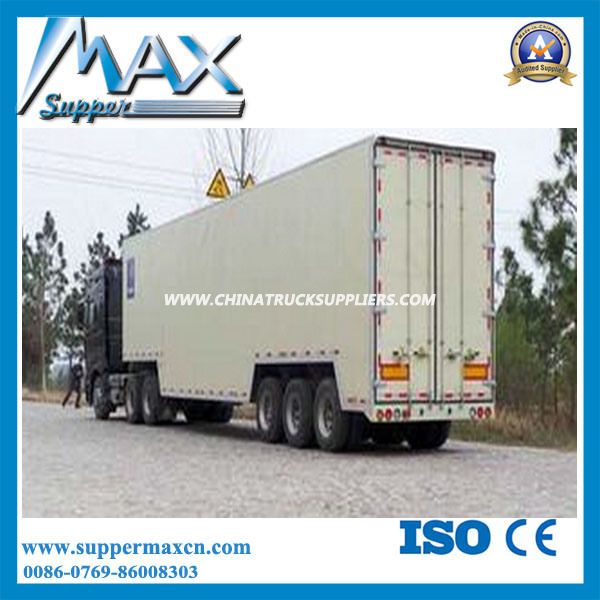 China Van Body Truck, Cargo Strong Box Semi Trailer 