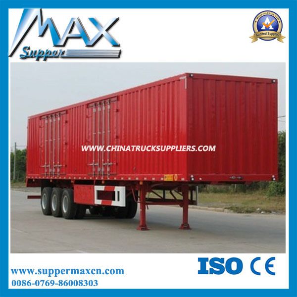 6X4 Tow Truck Bulk Cargo Transportion Van Semi Trailer 