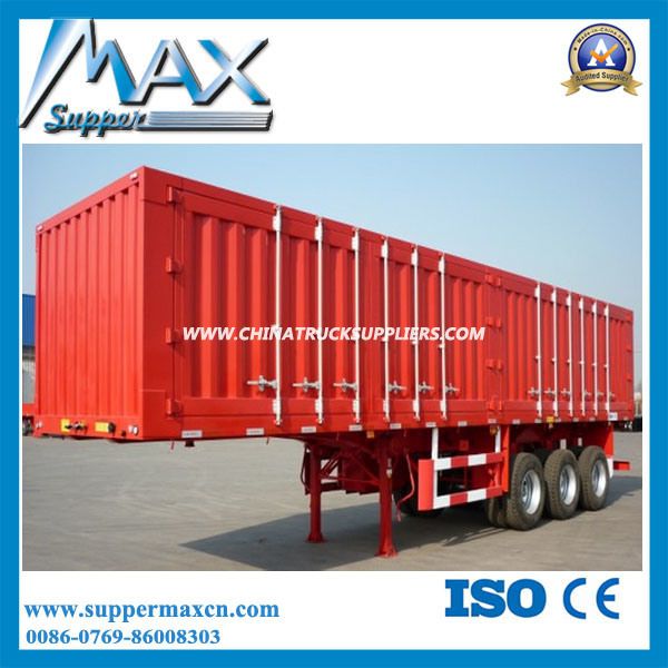 Cimc Big Truck Container Cargo Van Trailer 