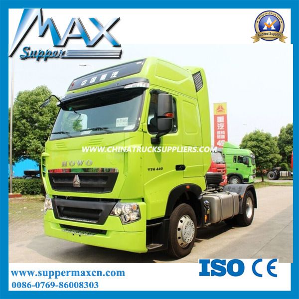 Heavy Duty Sinotruk HOWO-T7h 4X2 Tractor Truck Head for Sale 