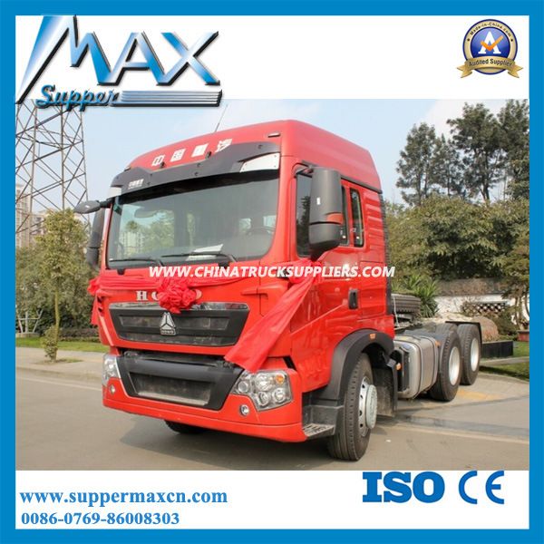 Sinotruk 6X4 350 HP Zz4257n324gd1 HOWO T5g Tractor Truck for Sale 