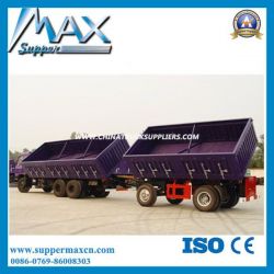 50ton U Type Rear Dump Semi Trailer Sale for Senegal (dump trailer)