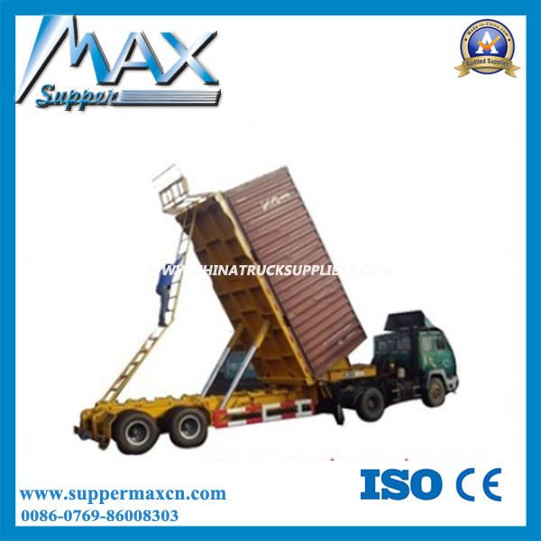 2 Axle Rear Lifting Container Tipper with Spring Suspension 