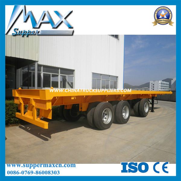 40 3 Axle Flatbed with First Axle Lifting 