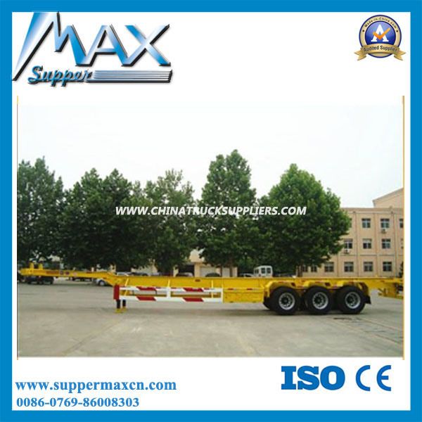 Frame Type Skeletal Semi Trailer Without Platform Plate 