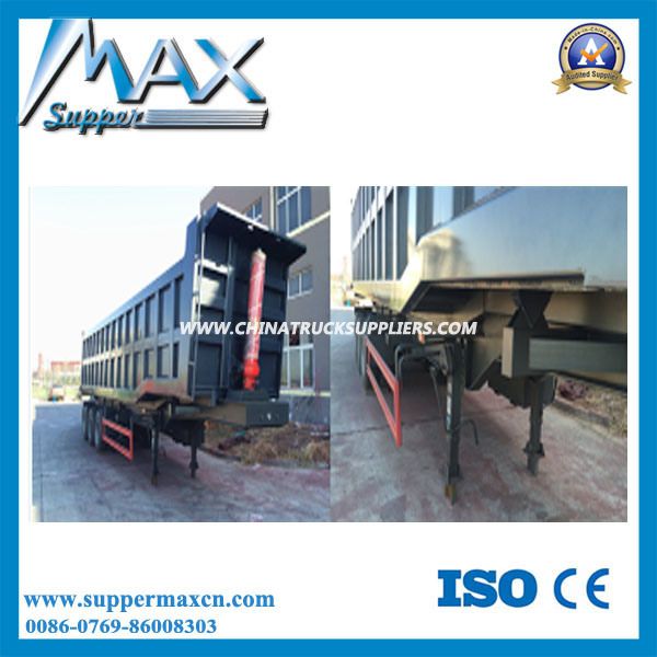 U Type Tipper Semi Trailer with Fuwa BPW 