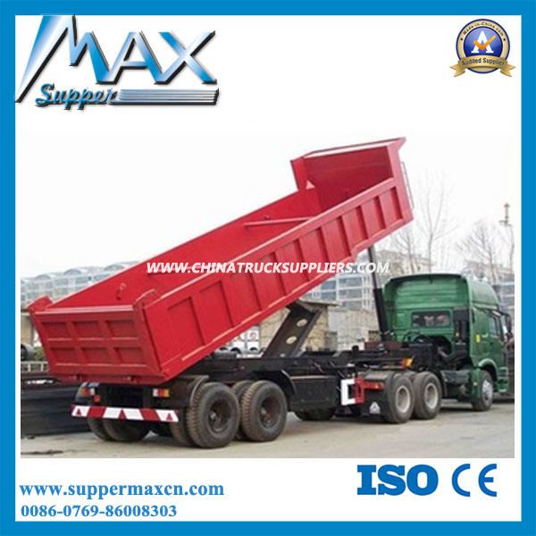 3 Axles Dump Trailer, 60ton Tipper Trailer for Sale 