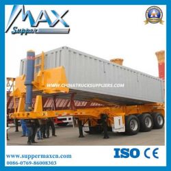 60ton 3axle Hydraulic Dump Truck Trailer for Sale