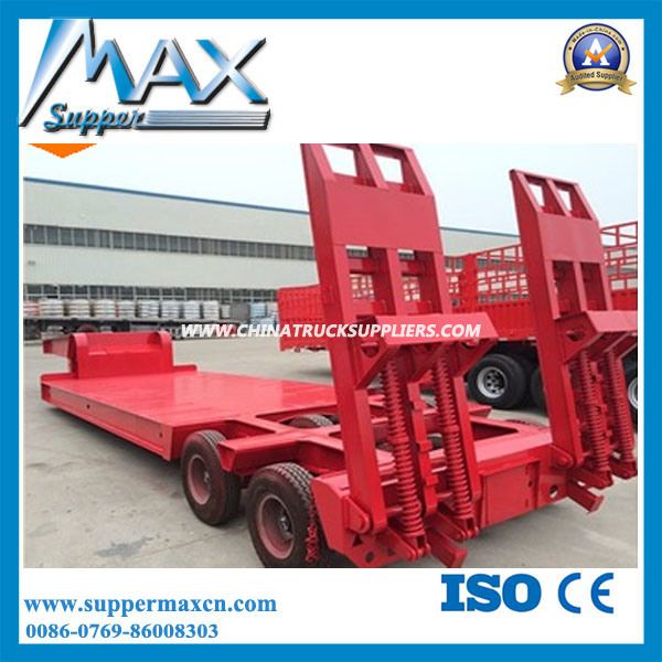 2016 China 40FT and 20FT 3 Axles Flatbed Container Semi Trailer for Sale 