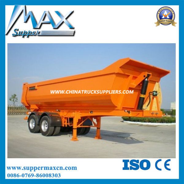 HOWO 3axles Dump Semi Trailer/Sinotruk 60ton Tipper Truck Trailer 