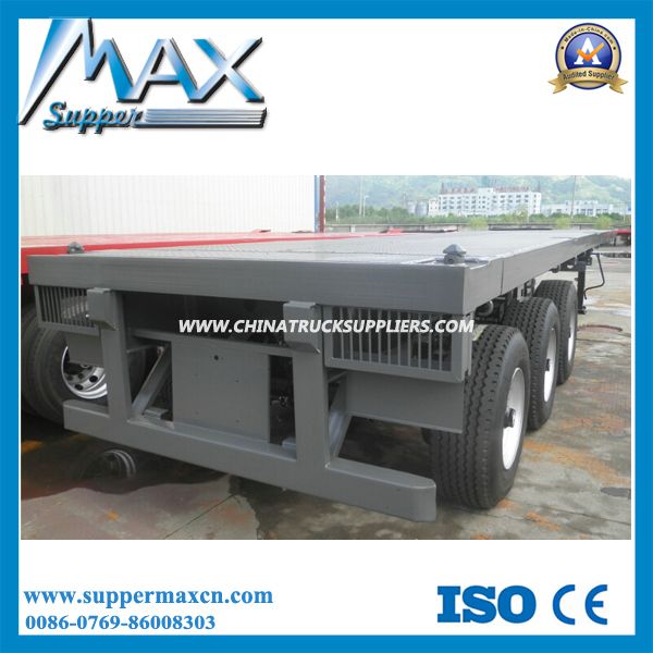 40f Flatbed Trailer with German Style Suspension 