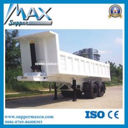 30cbm Tri Axles Rear Dumper Semi Trailer Hot Sale