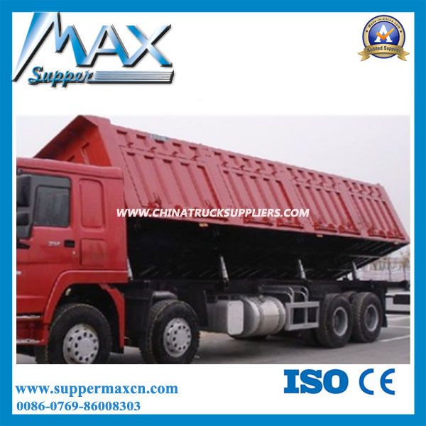 Sinotruk 3 Axles Dump Semi Trailer/ HOWO Tipper Truck Trailer 