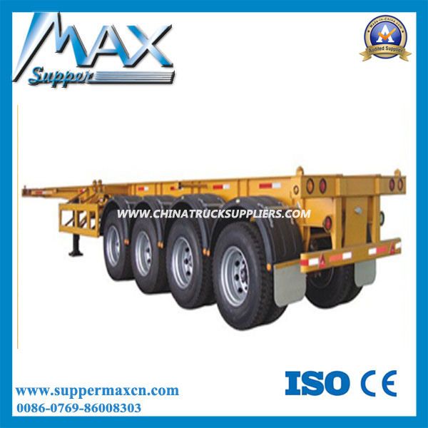 China Cimc 40 Feet Skeletal Container Trailer Chassis for Sale 