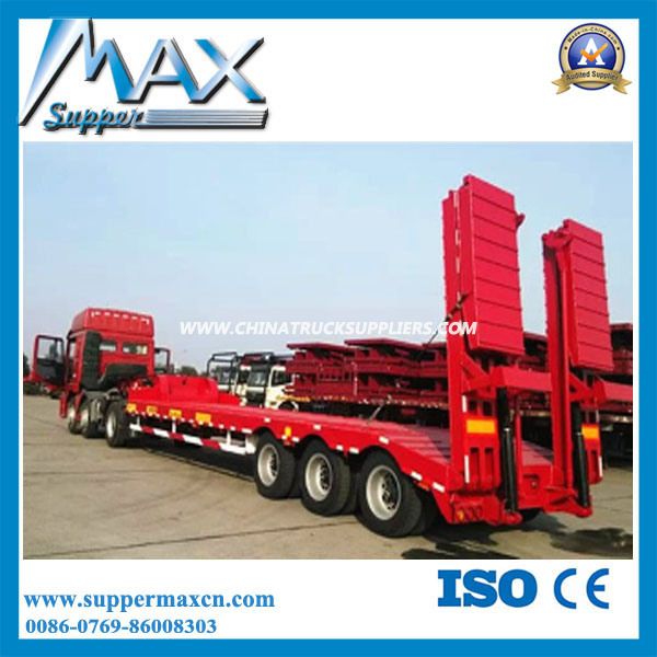 2016 New 2/ 3 Axles Low Flatbed Semi Trailer, Container Transport Trailers for Sale 