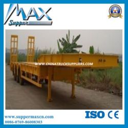 30t-80t Gooseneck Detachable Low Bed Semi Trailer