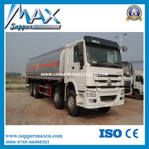 HOWO 8X4 Oil Tank Truck 24m3 Oil Tanker Truck Capacity 