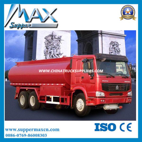 Low Price Sinotruk HOWO Fuel Tank Truck Oil Truck 6*4 for Sale Oil Tank Truck 