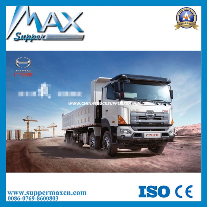 Hino 8X4 Heavy Duty Dump Truck Good Quality for Sale 