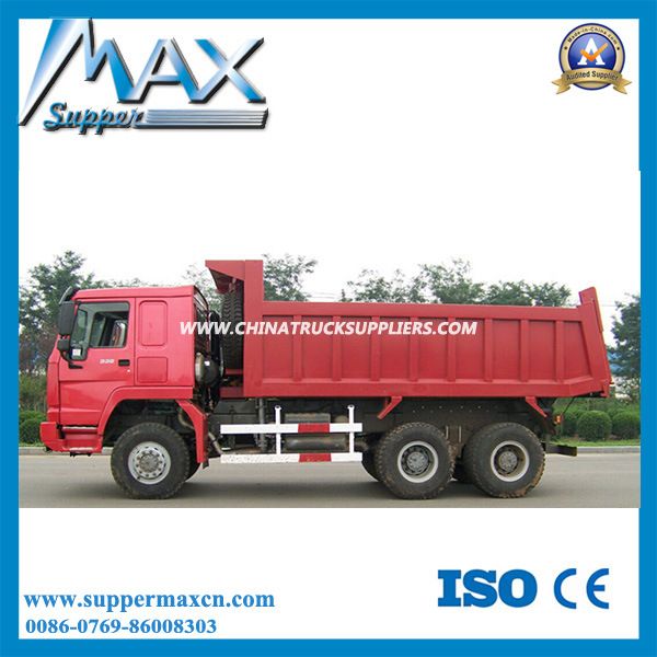 Sinotruk Euro 3 Diesel Engine 336HP 30ton HOWO 6X6 Dump Tipper Truck 