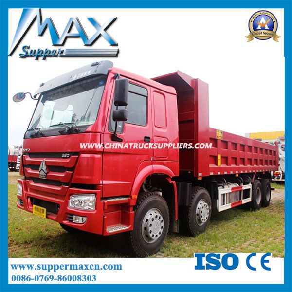 Big Power 380HP Sinotruck HOWO 8*4 Dump Truck for Sale 