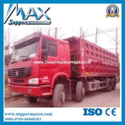 371HP Big Capacity Self Loading 8X4 12 Wheel 40 Ton Sand HOWO Dump Truck in Iran