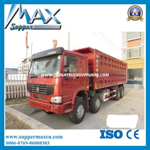 Sinotruk HOWO 371HP 40ton 50ton Dump Truck 12 Wheeler for Algeria 