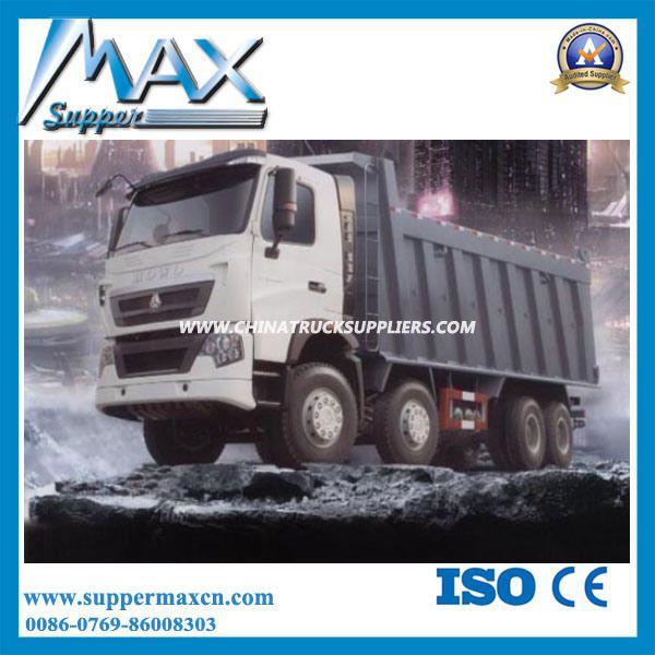 Sinotruk HOWO 12 Wheel 70 Ton Capacity Sand Tipper Truck Price 