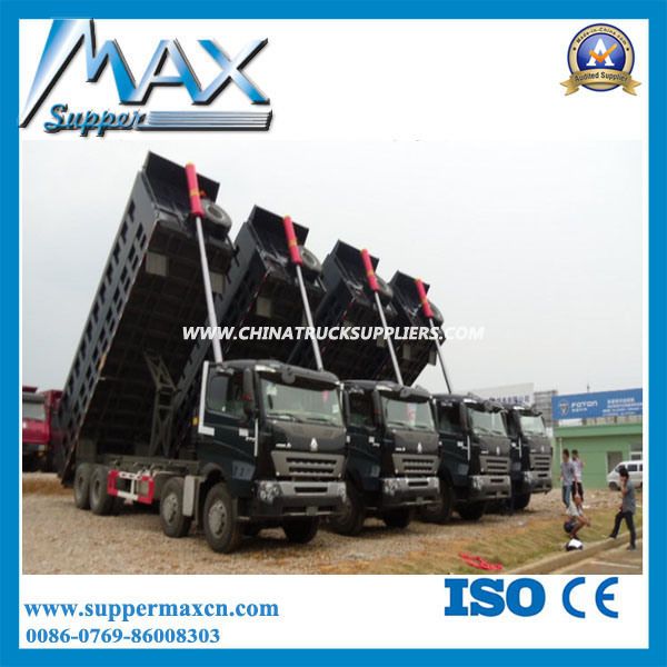 2015 New Sinotruk HOWO Dump Truck Sizes/8X4/12-Wheel Tipper 