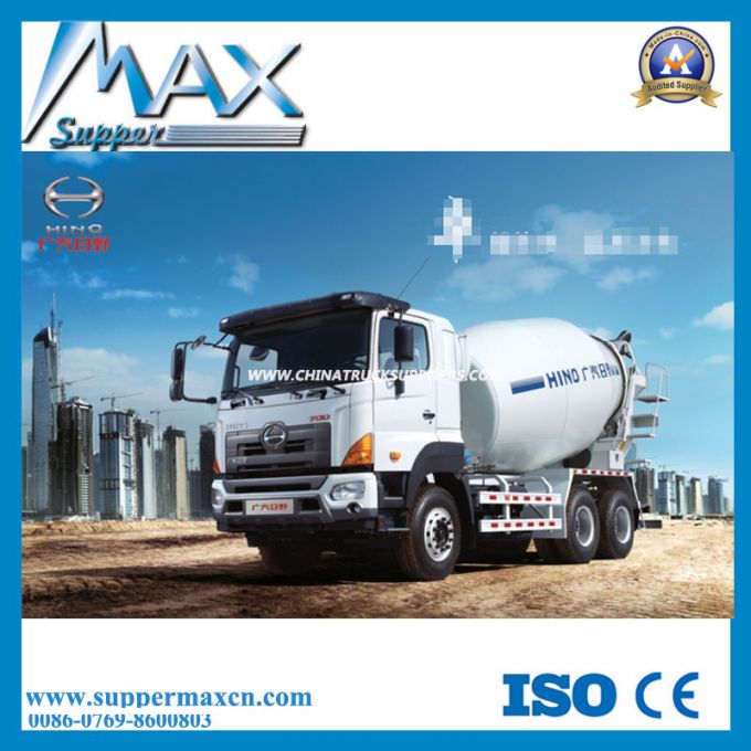 Hino Concrete Mixer Truck 6cbm to 15cbm Mixing Truck 