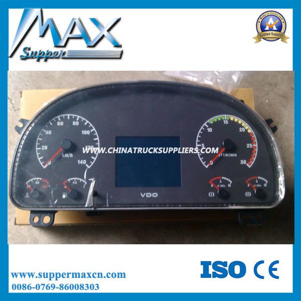 Sinotruk HOWO Truck Instrument Cluster Parts Wg9716580025 