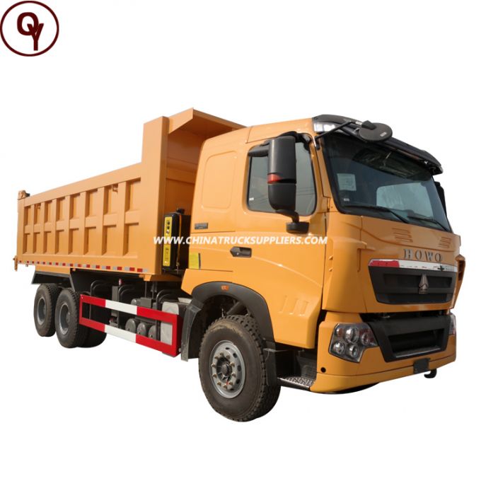 China Sinotruk HOWO T5g Heavy Duty Dump Tipper Truck Steyr 