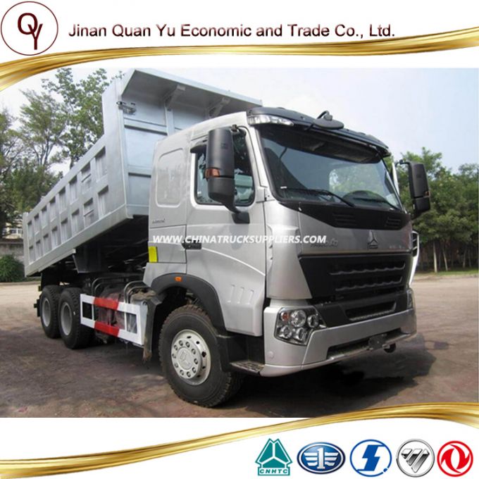 Sinotruk 6X4 HOWO 371HP A7 Heavy Dump Truck and Tipper Truck Used for Sale 