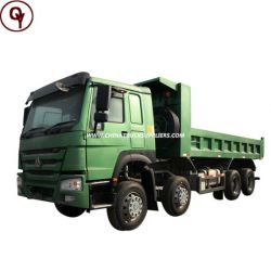 Sinotruk 6X4 371HP HOWO 8X4 12 Tires 30ton Sand Tipper Truck Price for Sale