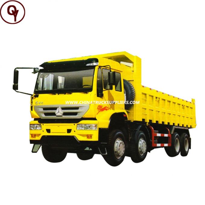 China Sinotruk Golden Prince 8X4 Dump Tipper Truck Low Price 