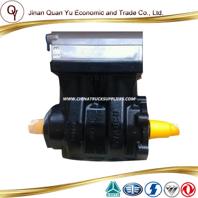 Two - Cylinder Water-Cooled Air Compressor of Sinotruck Wd615 Truck Part (Vg1099130010) 