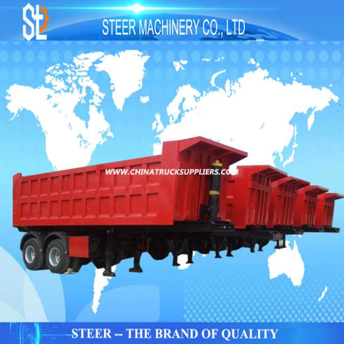 Strengthen Type Dumper Trailer Dump Semi Trailer 