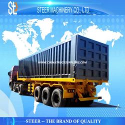 Self Tipper Discharging Heavy Duty Tipper Semi Trailer