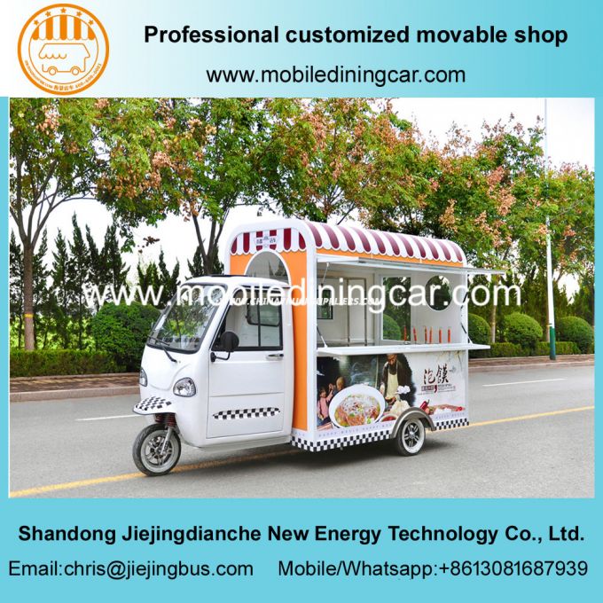 2018 Popular Hot Sales Electric Mobile Food Truck with All Kinds of Kitchen Equipment 