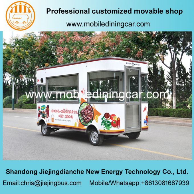 Good Quality Food Cart with Different Kinds of Kitchen Equipment 