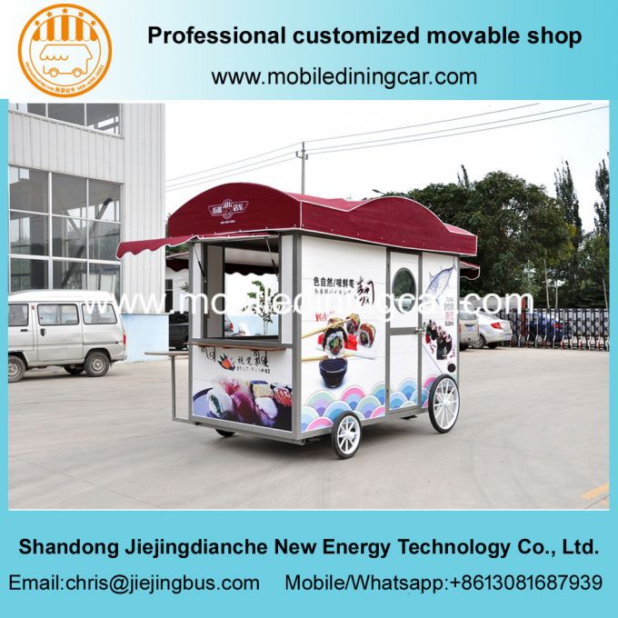 2018 Popular Lobster Mobile Electric Food Truck with New Design 