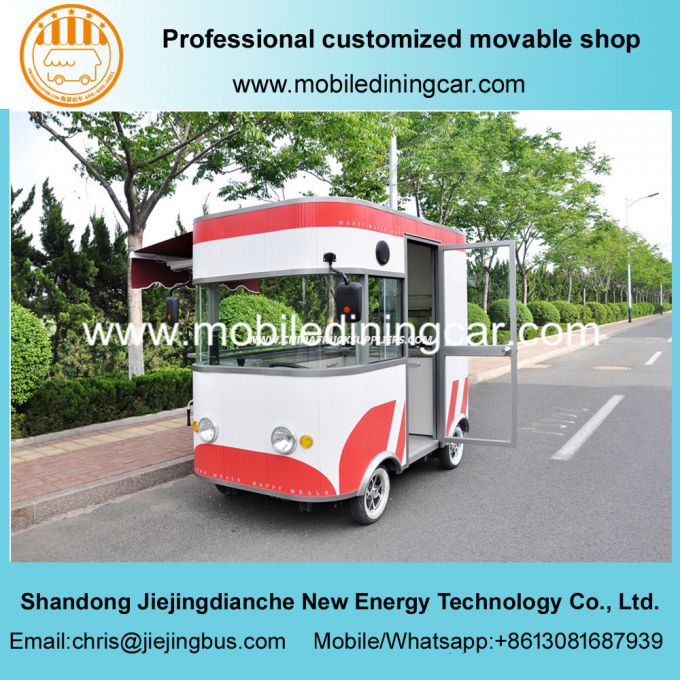 Good Quality 2017 New Style Electric Mobile Fast Food Car with Optional Equipment 