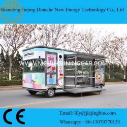 Customized Street Vending Mobile Food Truck with Ce