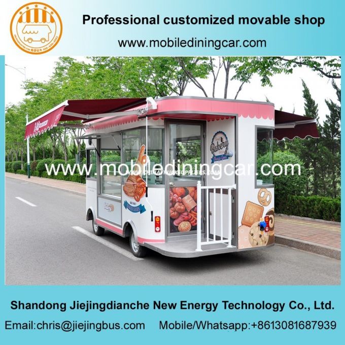 Good Quality Bakery Mobile Catering Food Trailer 