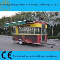 Popular Multi-Function Outlook Customized Mobile Food Trailer with Ce